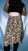 GUCCI BY TOM FORD LEOPARD PRINT SKIRT