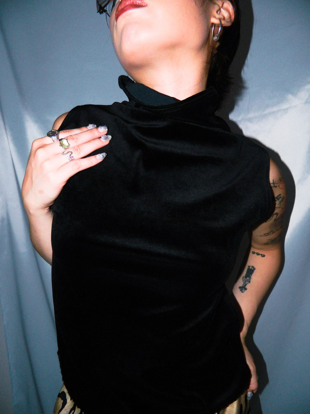 SONIA RYKIEL BLACK TURTLENECK