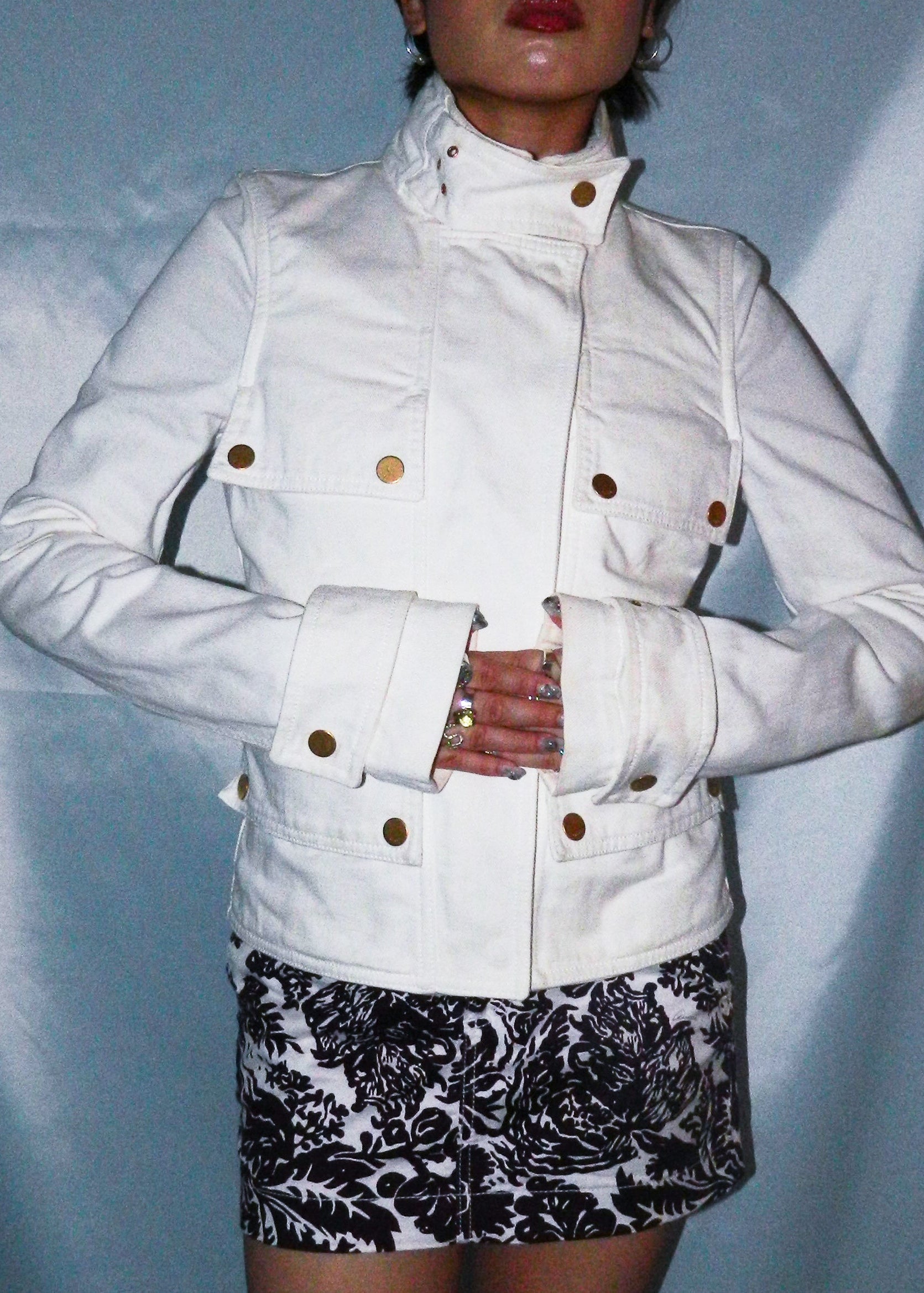 Gucci Denim Biker Jacket