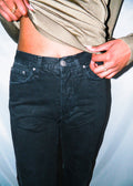 VERSACE JEANS COUTURE BLACK DENIM PANTS