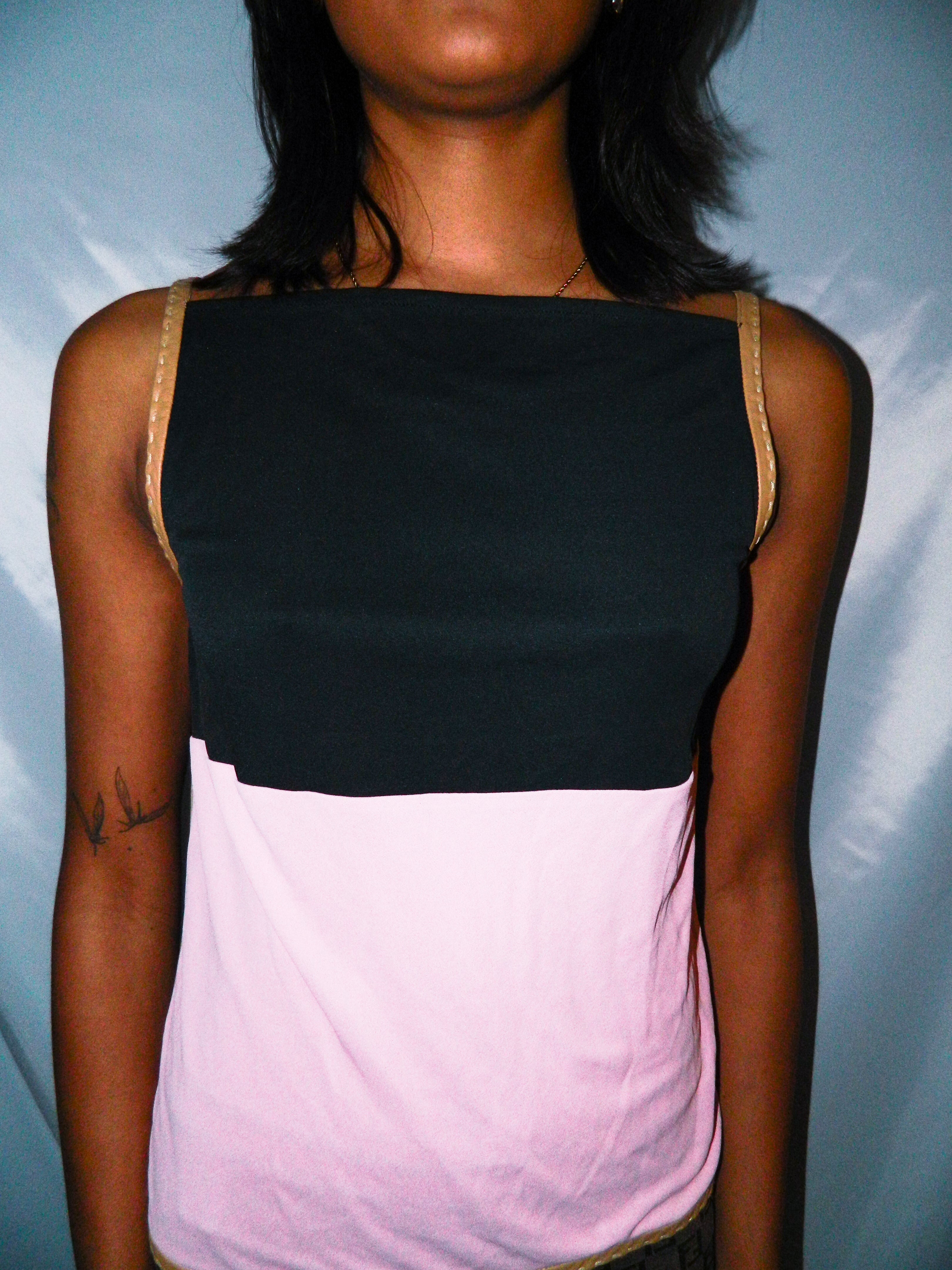 FENDI COLOUR BLOCK TOP