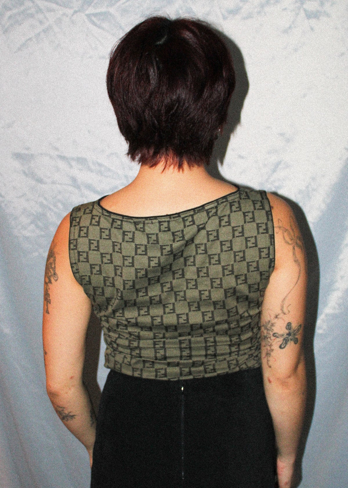 FENDI MONOGRAM TANK TOP