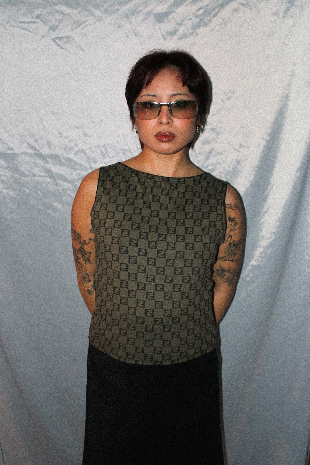 FENDI MONOGRAM TANK TOP
