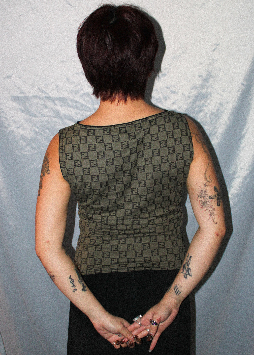 FENDI MONOGRAM TANK TOP
