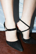 GUCCI BY TOM FORD METAL PLATE HEELS