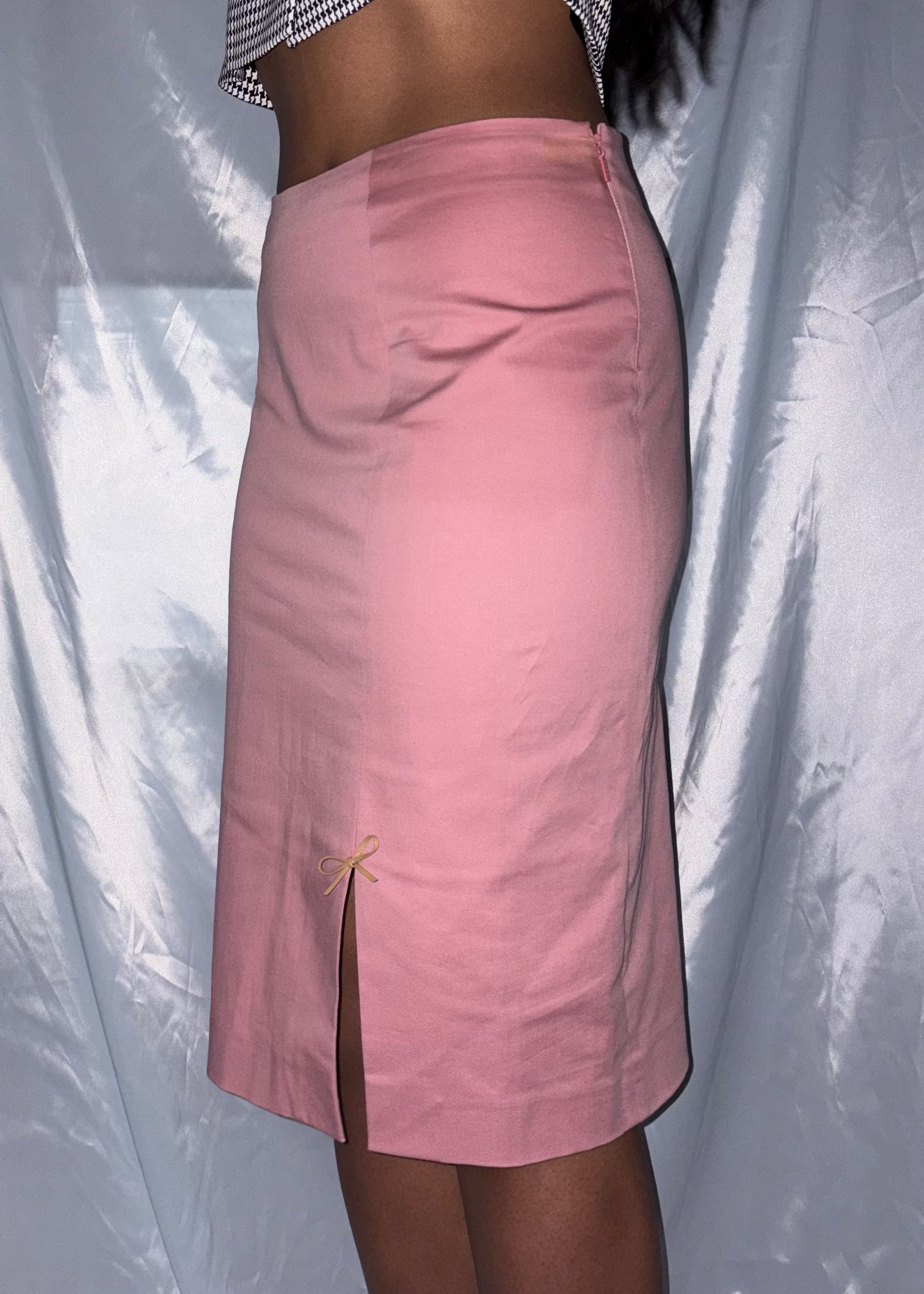 Gucci Pink Midi Skirt