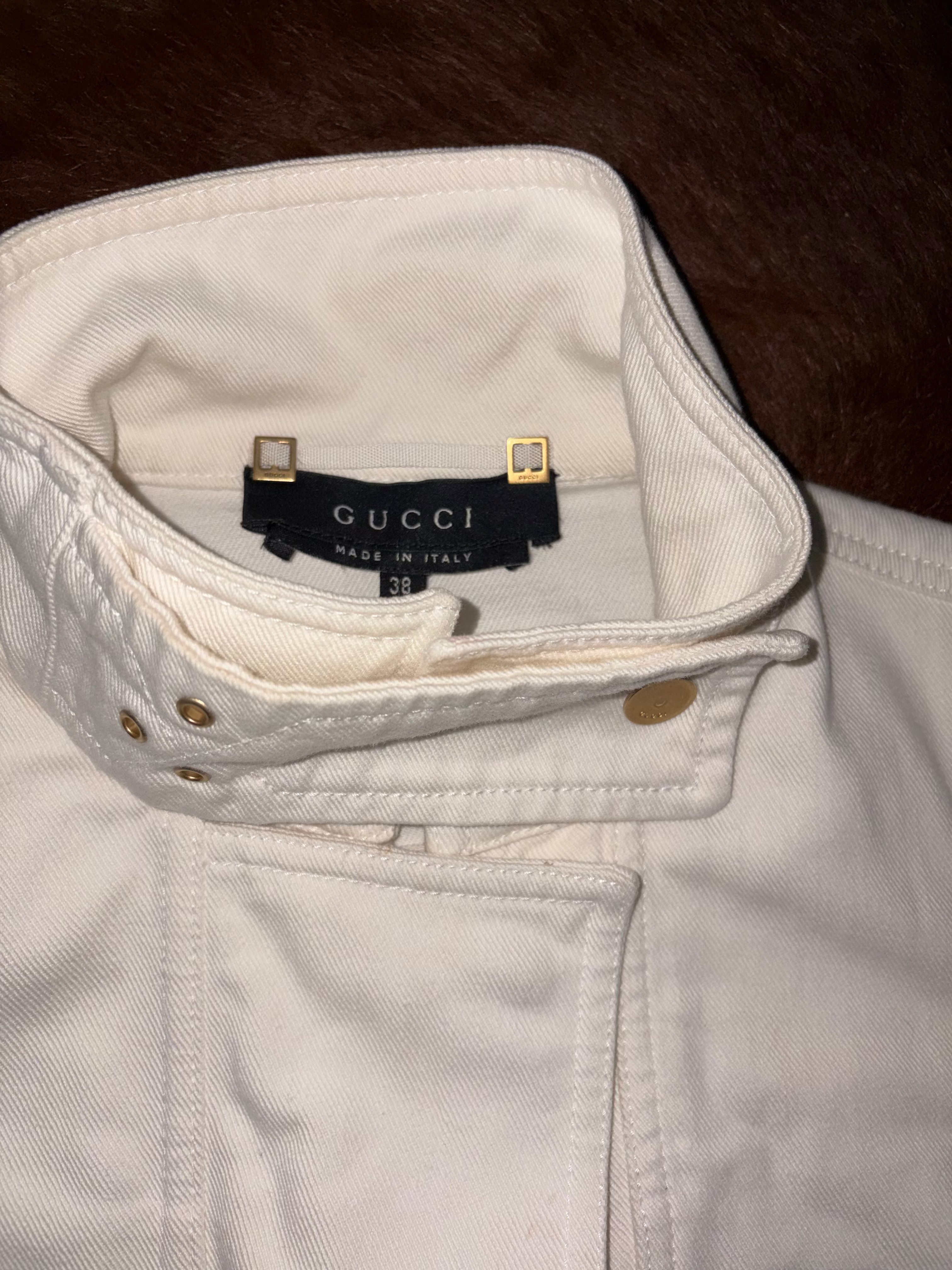 Gucci Denim Biker Jacket