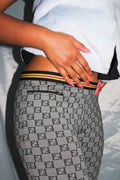 FENDI MONOGRAM CAPRI LEGGINGS
