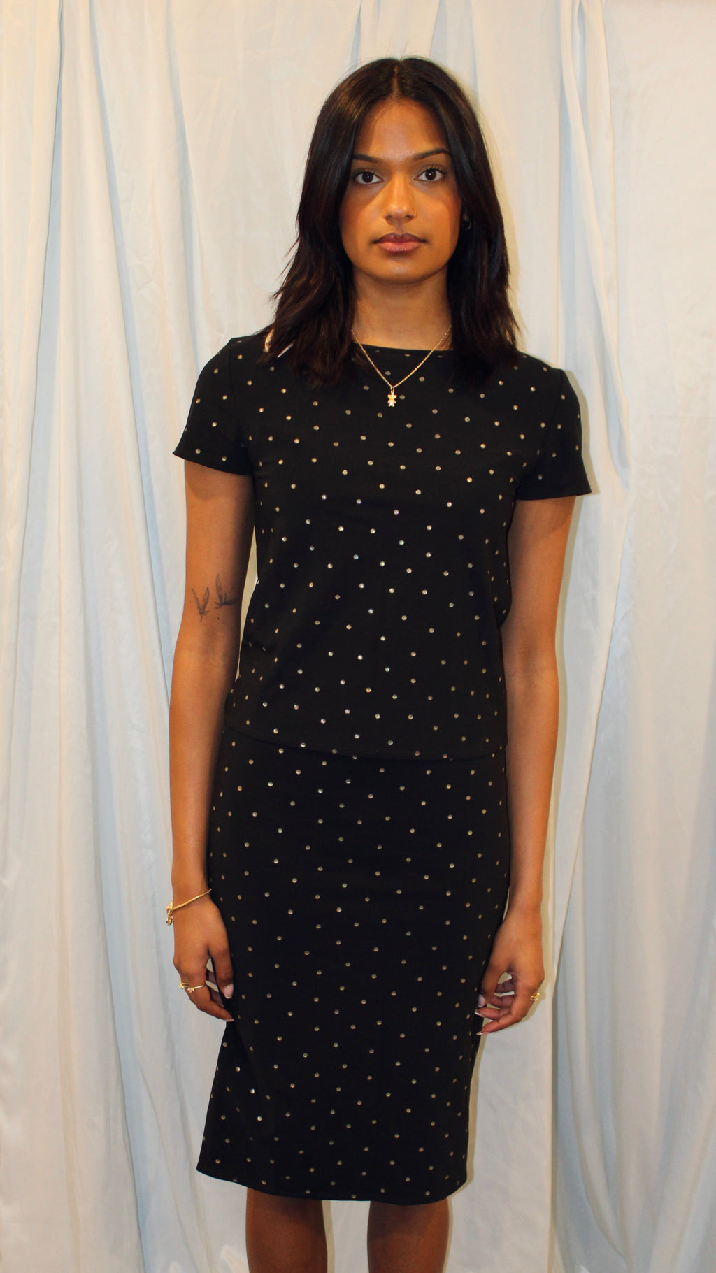 FENDI POLKA DOT TWO-PIECE SET