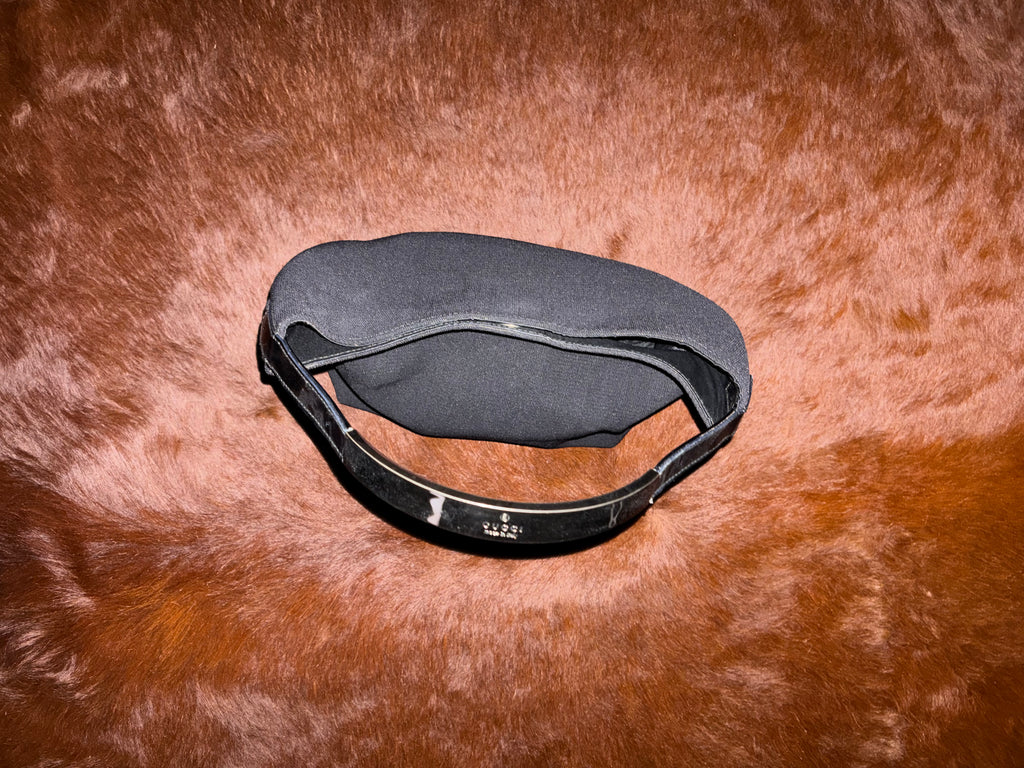 GUCCI BY TOM FORD METAL HANDLE CANVAS BAG