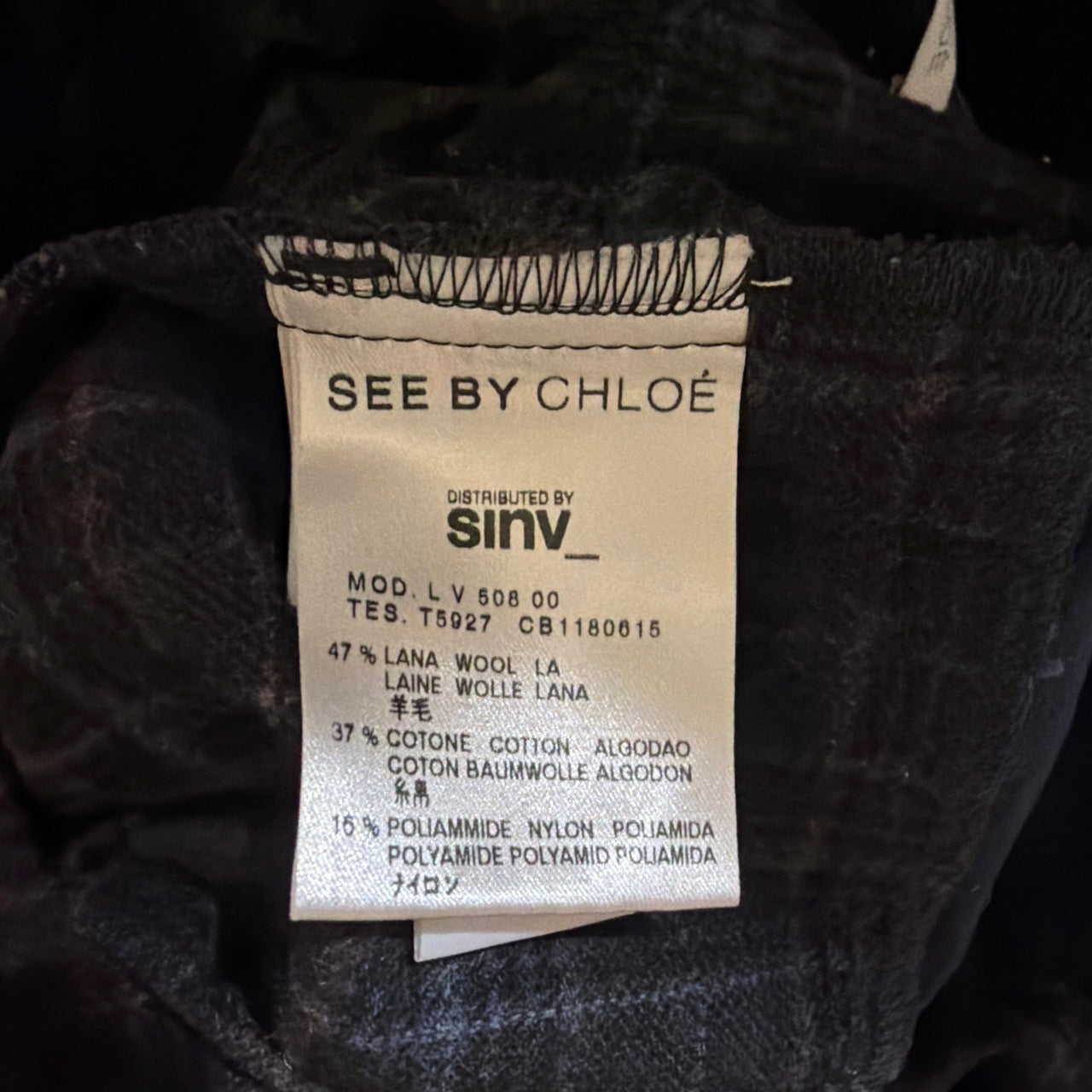 See by Chloe Belted Mini Dress