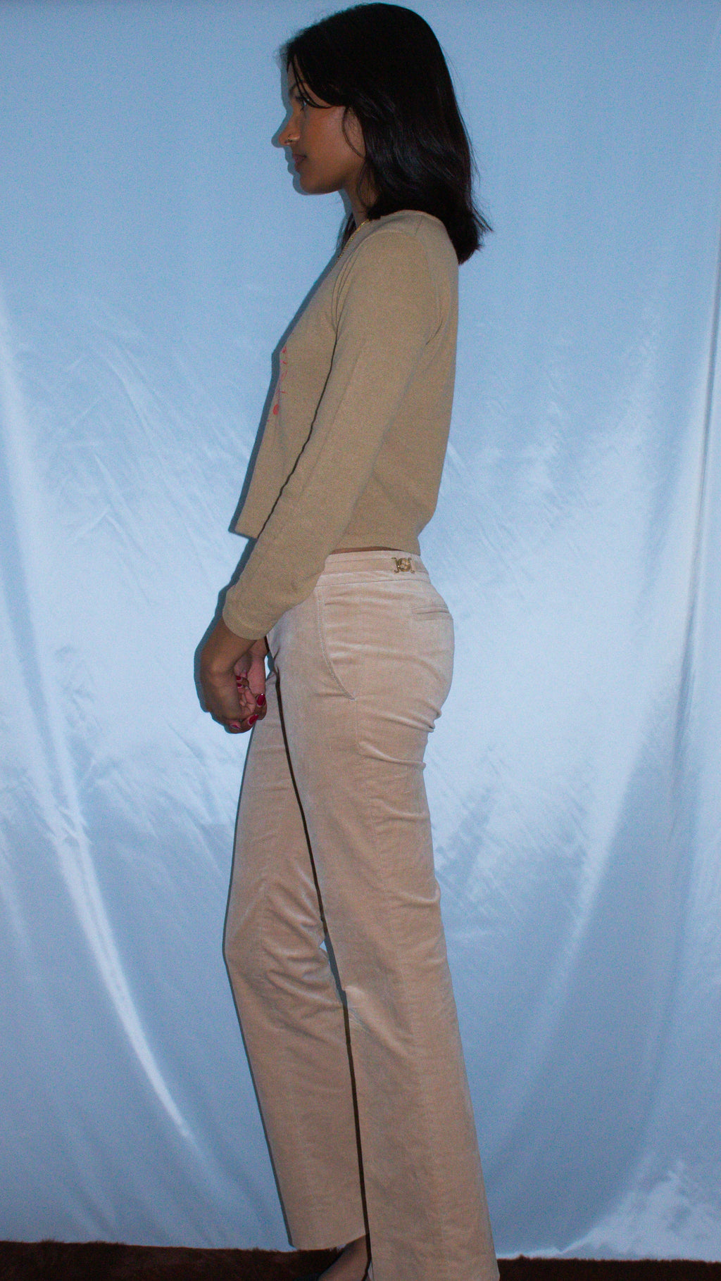 FENDI BEIGE KALEIDOSCOPE PRINT SWEATER